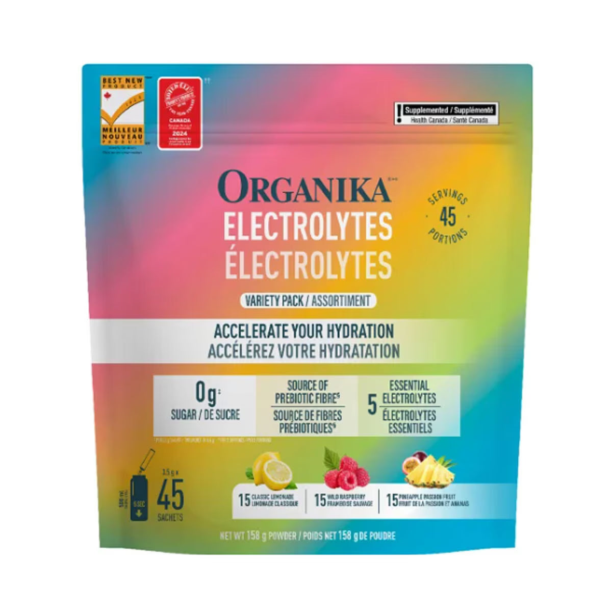 Electrolytes Variety Pack 45Ct