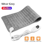 110V-240V Electric Heating Pad Blanket Timer Physiotherapy Heating Pad for Shoulder Neck Back Spine Leg Pain Relief Winter Warm
