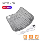 110V-240V Electric Heating Pad Blanket Timer Physiotherapy Heating Pad for Shoulder Neck Back Spine Leg Pain Relief Winter Warm