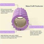 13" Foam Roller Deep Tissue Muscle Massage Trigger Point Exercise Therapy