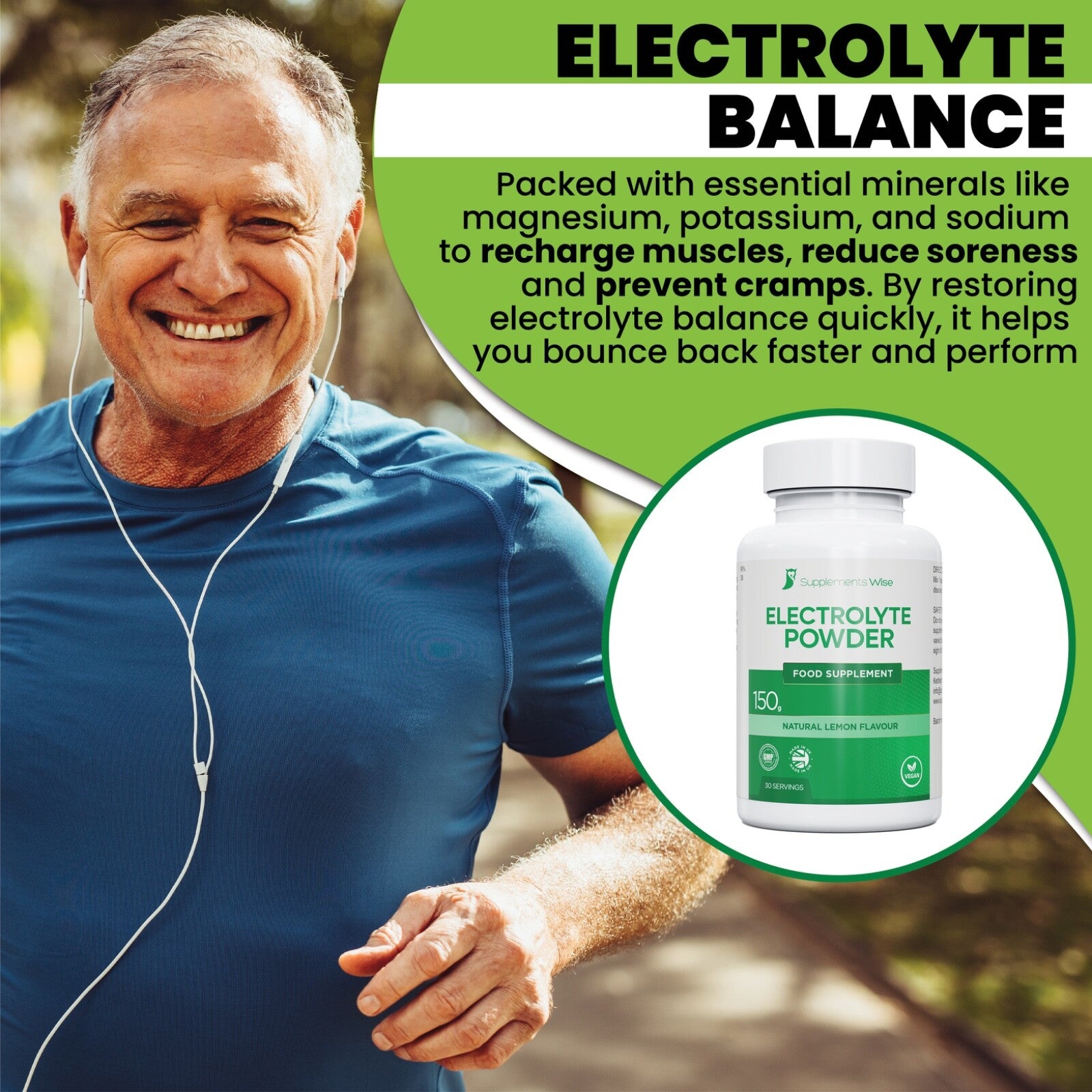 Electrolyte Powder Hydration Drink - Himalayan Salt Zero Sugar 150G 30 Servings