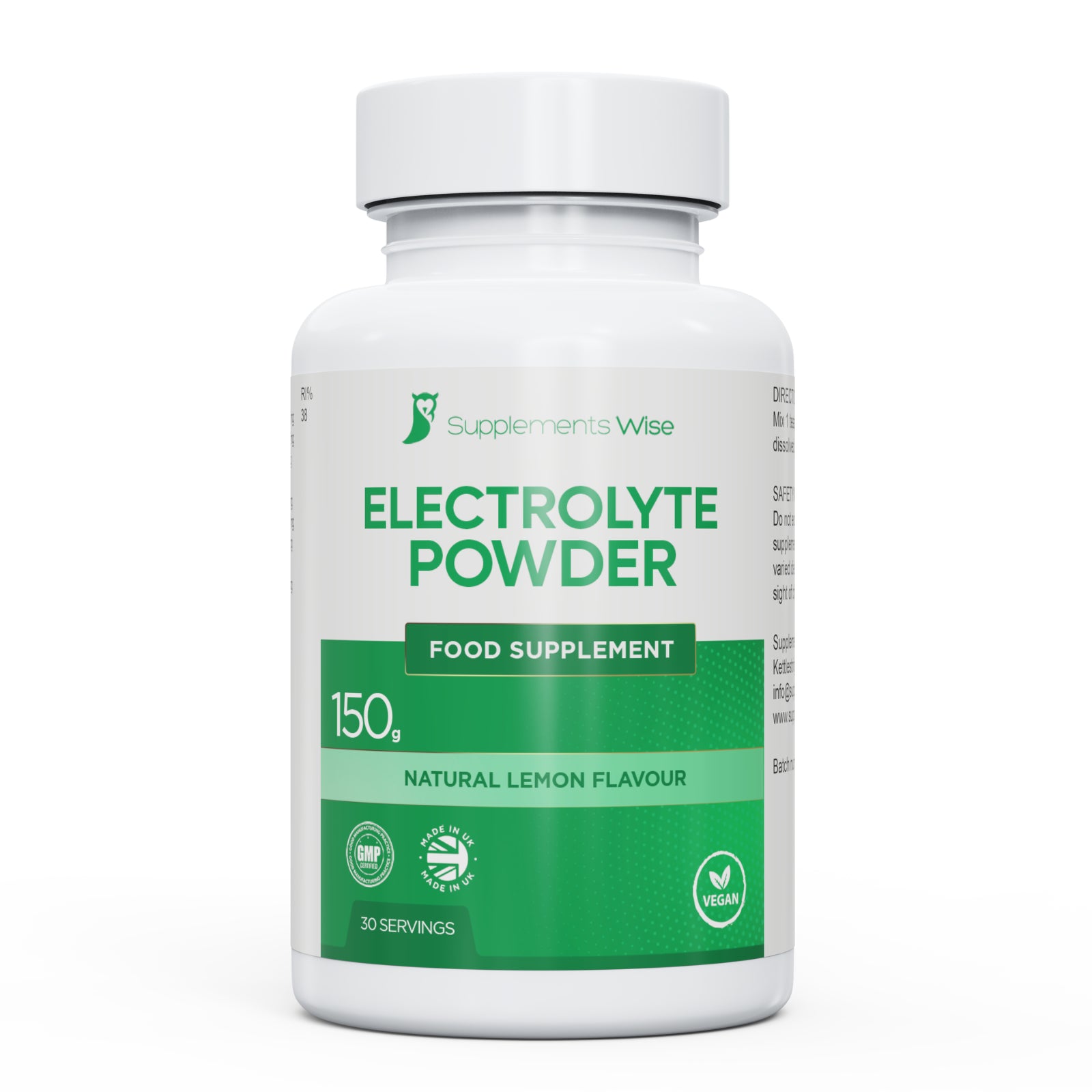 Electrolyte Powder Hydration Drink - Himalayan Salt Zero Sugar 150G 30 Servings