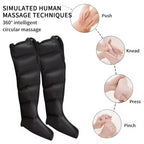 6 Airbag Air Compression Massage Boots Pneumatic Boots Used for Circulation and Leg Muscle Relaxation to Relieve Varicos Veins